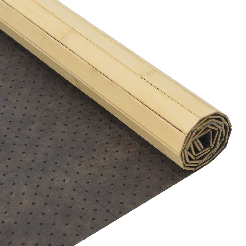 vidaXL Rug Rectangular Light Natural 60x300 cm Bamboo