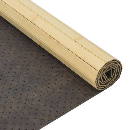 vidaXL Rug Rectangular Light Natural 60x300 cm Bamboo