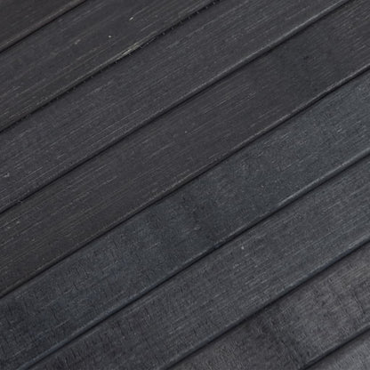 vidaXL Rug Rectangular Grey 60x300 cm Bamboo