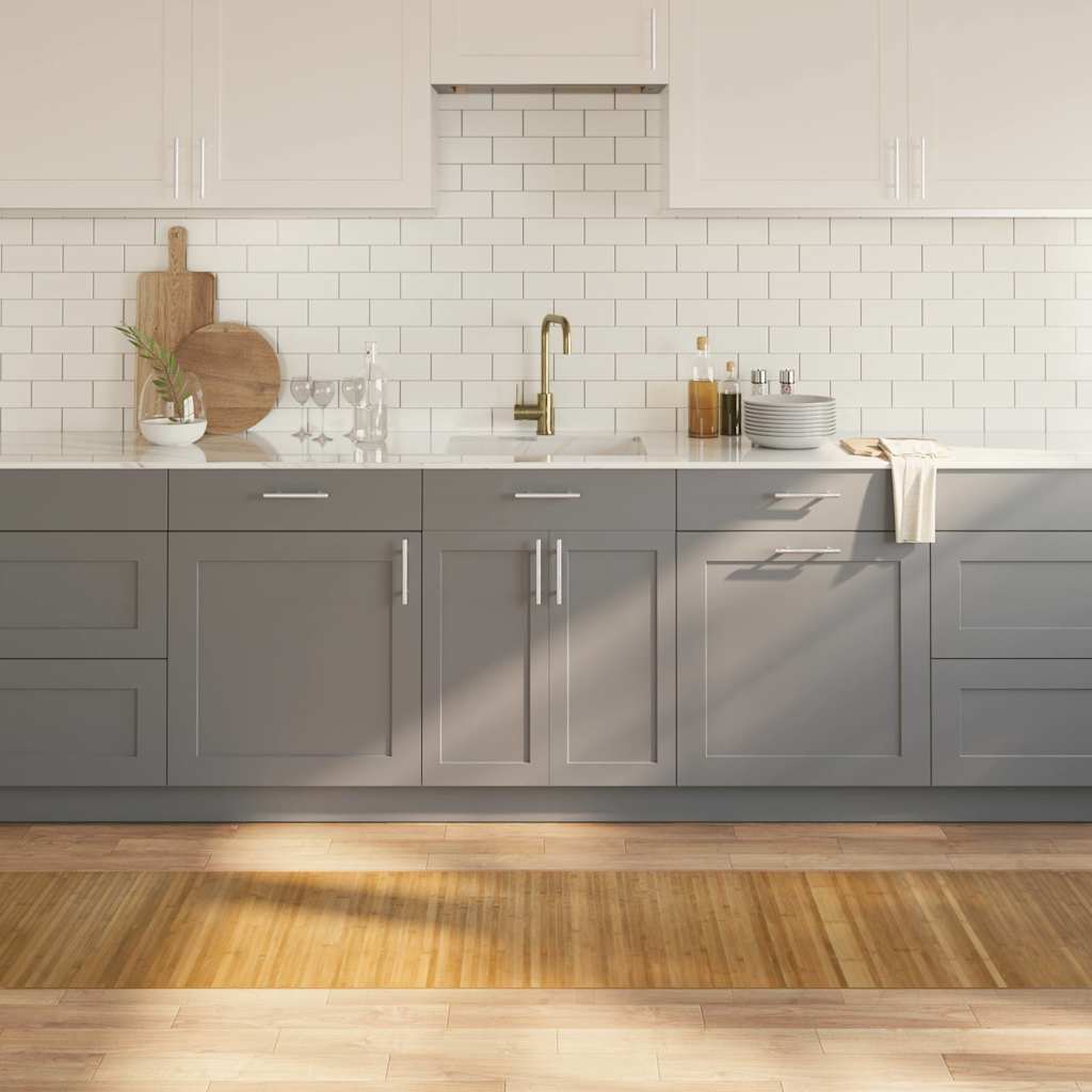 vidaXL Rug Rectangular Nature 60x400 cm Bamboo