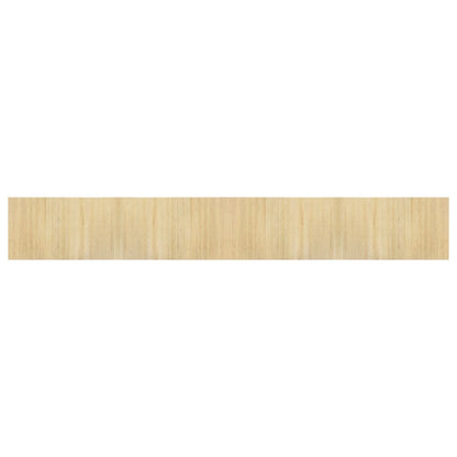vidaXL Rug Rectangular Light Nature 60x400 cm Bamboo