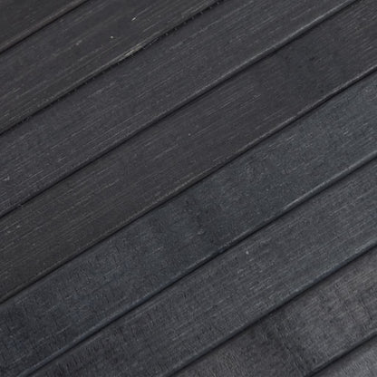 vidaXL Rug Rectangular Grey 60x400 cm Bamboo