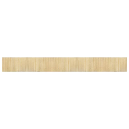 vidaXL Rug Rectangular Light Natural 60x500 cm Bamboo