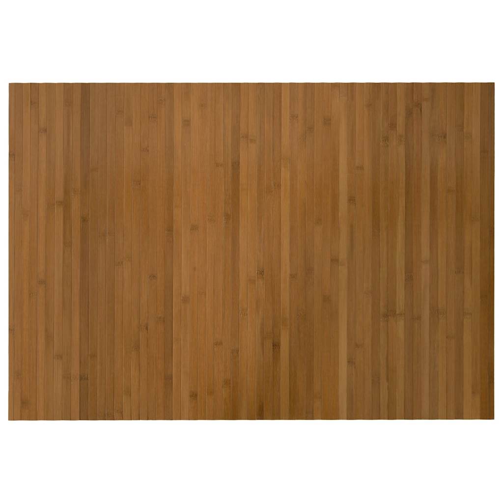 vidaXL Rug Rectangular Brown 70x100 cm Bamboo