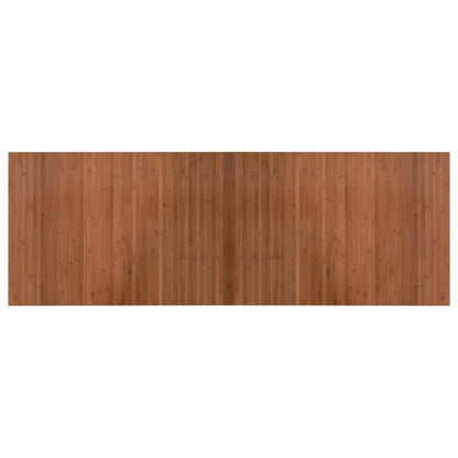 vidaXL Rug Rectangular Brown 70x200 cm Bamboo