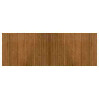 vidaXL Rug Rectangular Brown 70x200 cm Bamboo