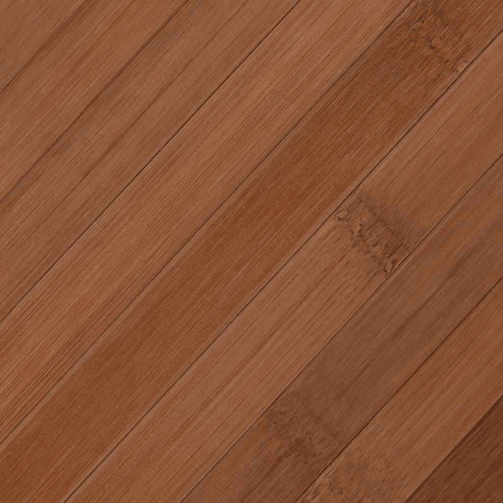 vidaXL Rug Rectangular Brown 70x200 cm Bamboo