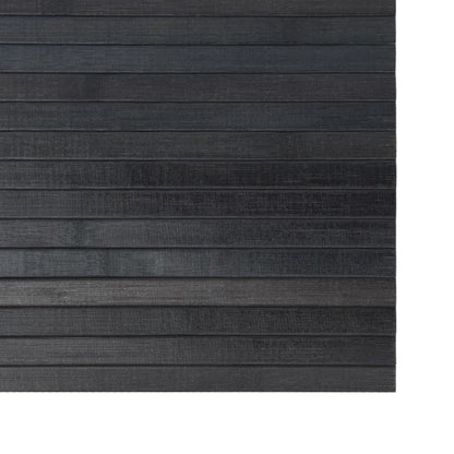 vidaXL Rug Rectangular Grey 70x200 cm Bamboo