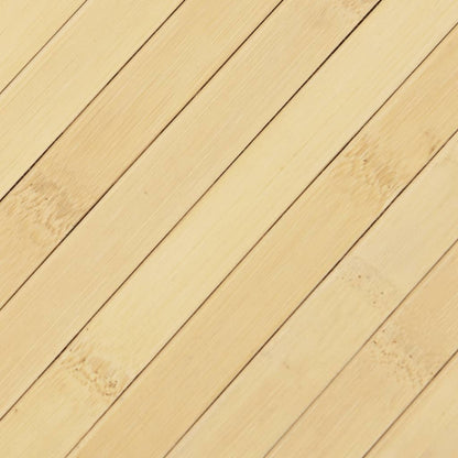 vidaXL Rug Rectangular Light Nature 70x300 cm Bamboo