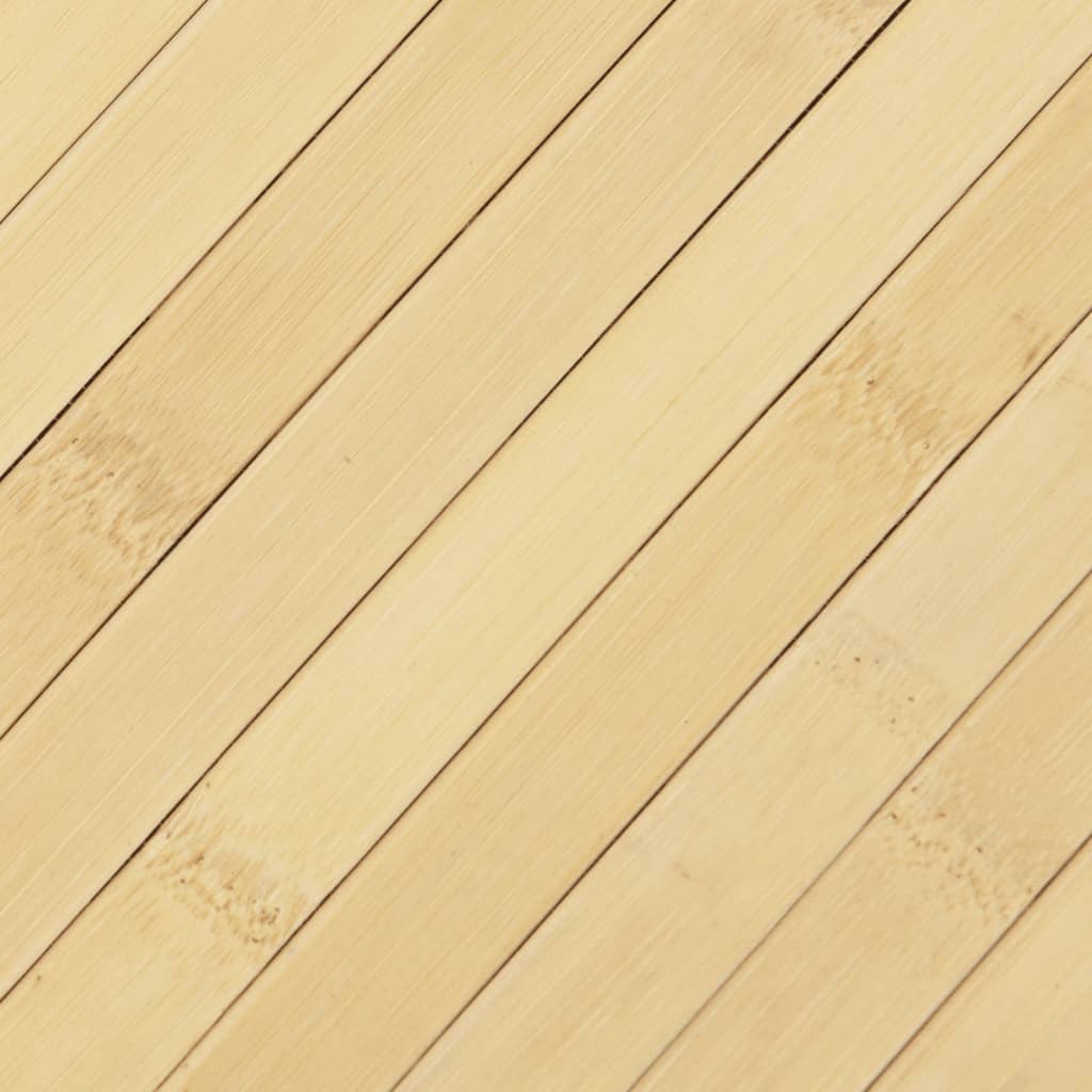 vidaXL Rug Rectangular Light Natural 70x300 cm Bamboo