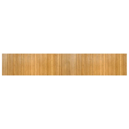 vidaXL Rug Rectangular Nature 70x400 cm Bamboo