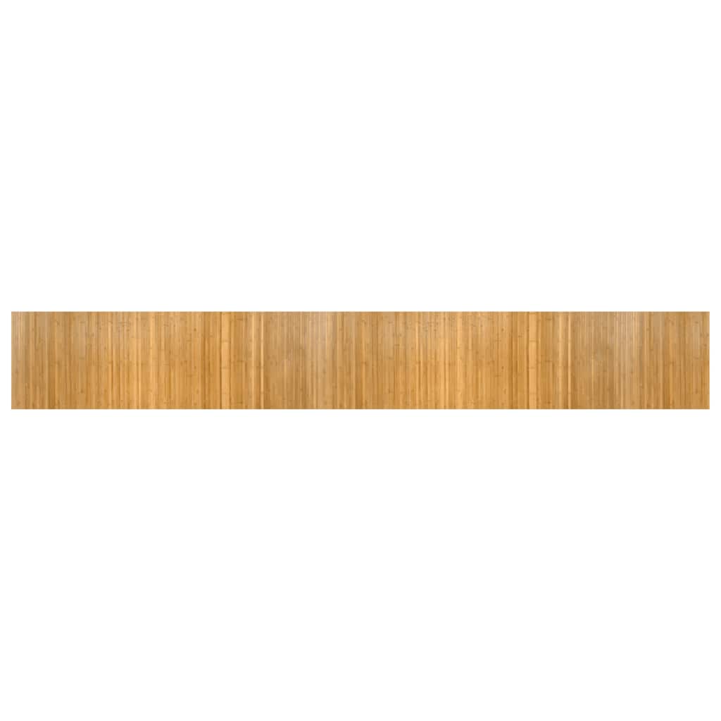 vidaXL Rug Rectangular Nature 70x500 cm Bamboo
