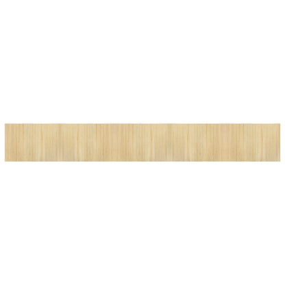 vidaXL Rug Rectangular Light Nature 70x500 cm Bamboo