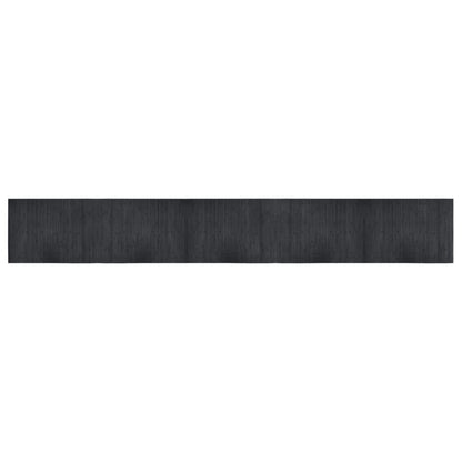 vidaXL Rug Rectangular Grey 70x500 cm Bamboo