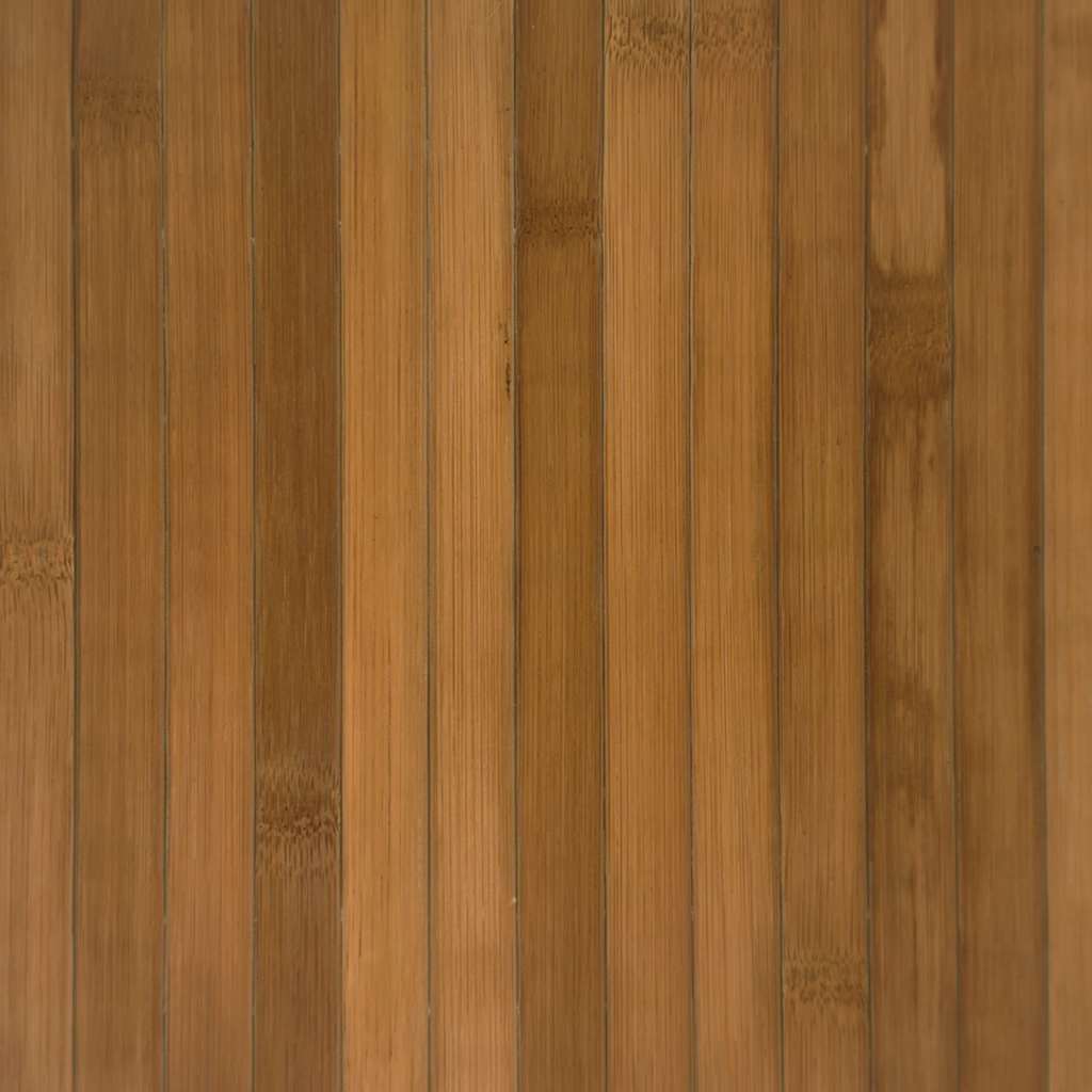 vidaXL Rug Rectangular Brown 80x100 cm Bamboo