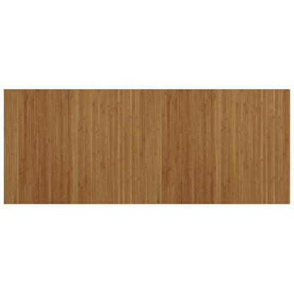 vidaXL Rug Rectangular Brown 80x200 cm Bamboo