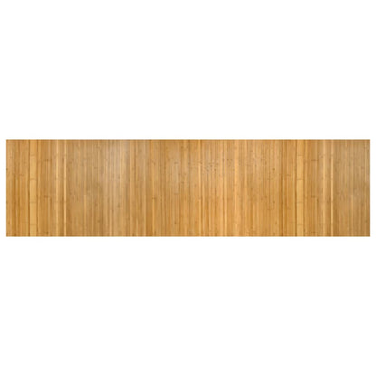 vidaXL Rug Rectangular Natural 80x300 cm Bamboo