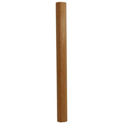 vidaXL Rug Rectangular Brown 80x500 cm Bamboo