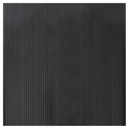 vidaXL Rug Square Grey 100x100 cm Bamboo