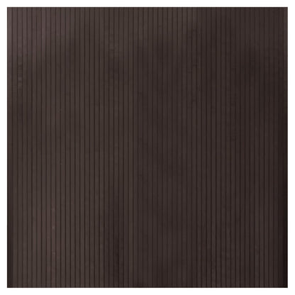 vidaXL Rug Rectangular Dark Brown 100x100 cm Bamboo
