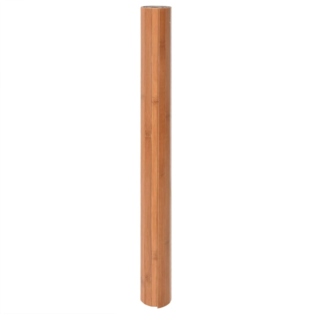 vidaXL Rug Rectangular Nature 100x200 cm Bamboo