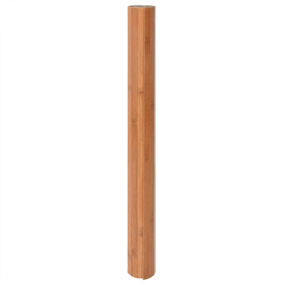vidaXL Rug Rectangular Nature 100x200 cm Bamboo