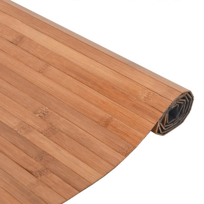 vidaXL Rug Rectangular Nature 100x200 cm Bamboo