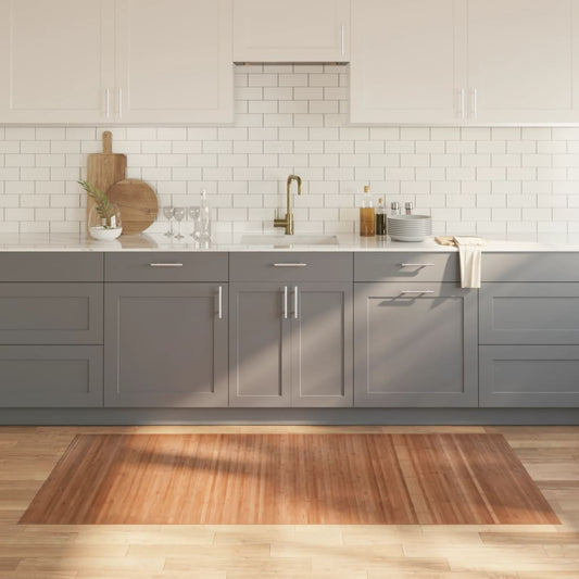 vidaXL Rug Rectangular Nature 100x200 cm Bamboo