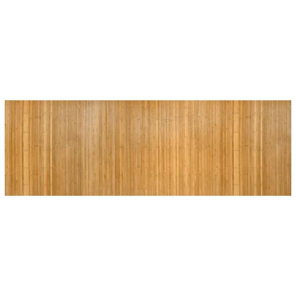 vidaXL Rug Rectangular Natural 100x300 cm Bamboo