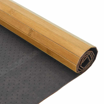 vidaXL Rug Rectangular Natural 100x400 cm Bamboo
