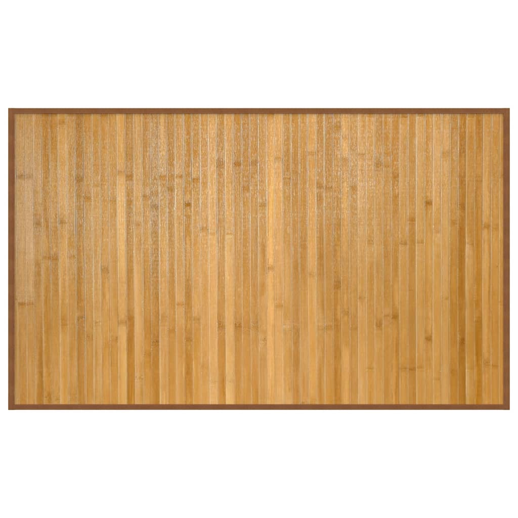 vidaXL Rug Rectangular Natural 60x100 cm Bamboo