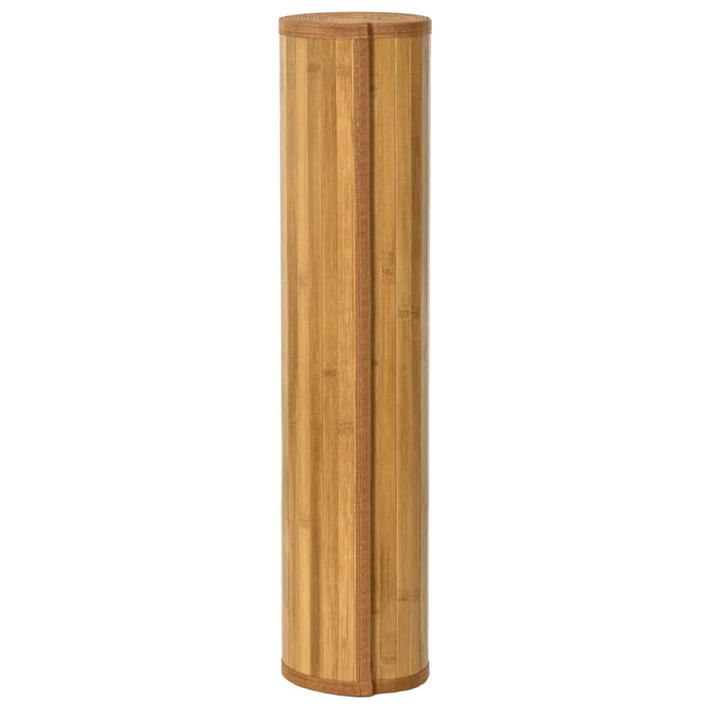 vidaXL Rug Rectangular Natural 60x100 cm Bamboo