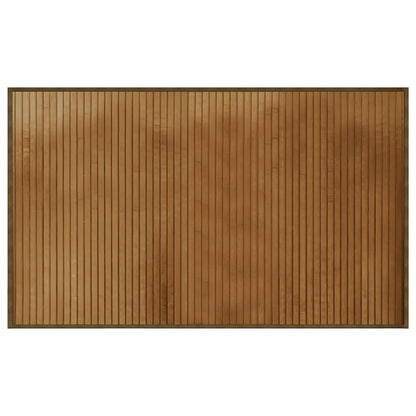 vidaXL Rug Rectangular Brown 60x100 cm Bamboo