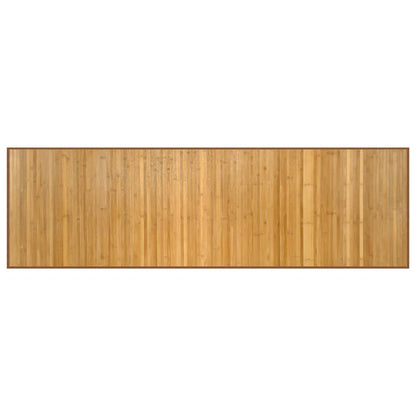 vidaXL Rug Rectangular Natural 60x200 cm Bamboo