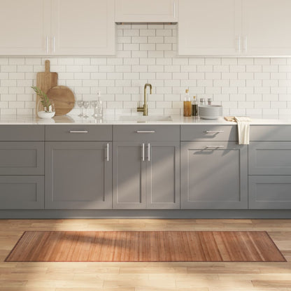 vidaXL Rug Rectangular Natural60x200 cm Bamboo