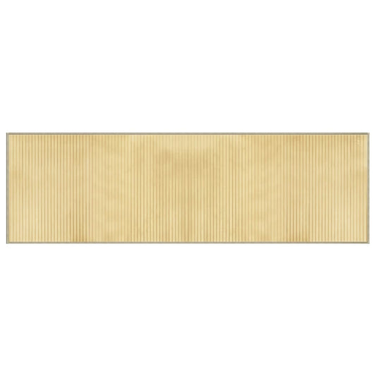 vidaXL Rug Rectangular Light Natural60x200 cm Bamboo