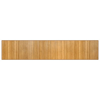 vidaXL Rug Rectangular Natural 60x300 cm Bamboo
