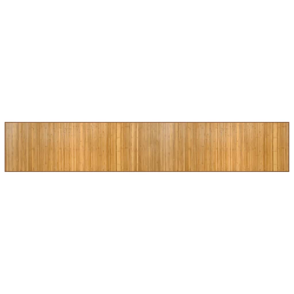 vidaXL Rug Rectangular Natural60x400 cm Bamboo