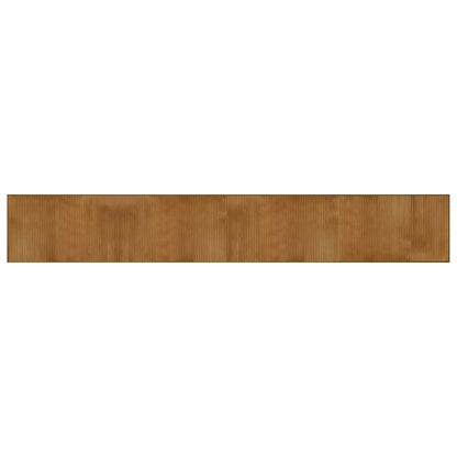 vidaXL Rug Rectangular Brown 60x400 cm Bamboo