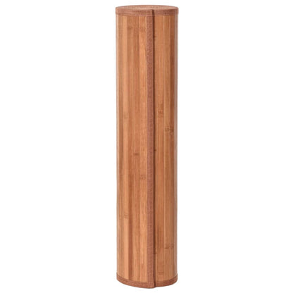 vidaXL Rug Rectangular Brown60x400 cm Bamboo