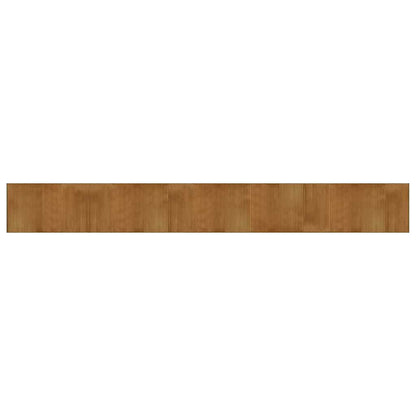 vidaXL Rug Rectangular Brown 60x500 cm Bamboo