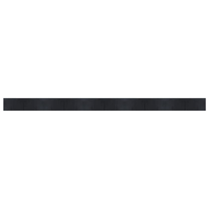 vidaXL Rug Rectangular Black 60x1000 cm Bamboo