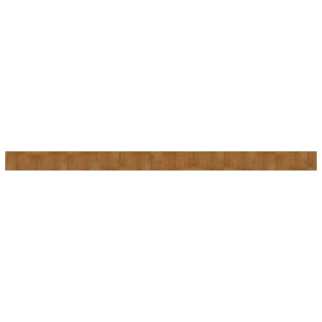 vidaXL Rug Rectangular Brown 60x1000 cm Bamboo