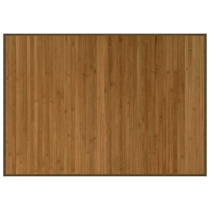 vidaXL Rug Rectangular Brown 70x100 cm Bamboo