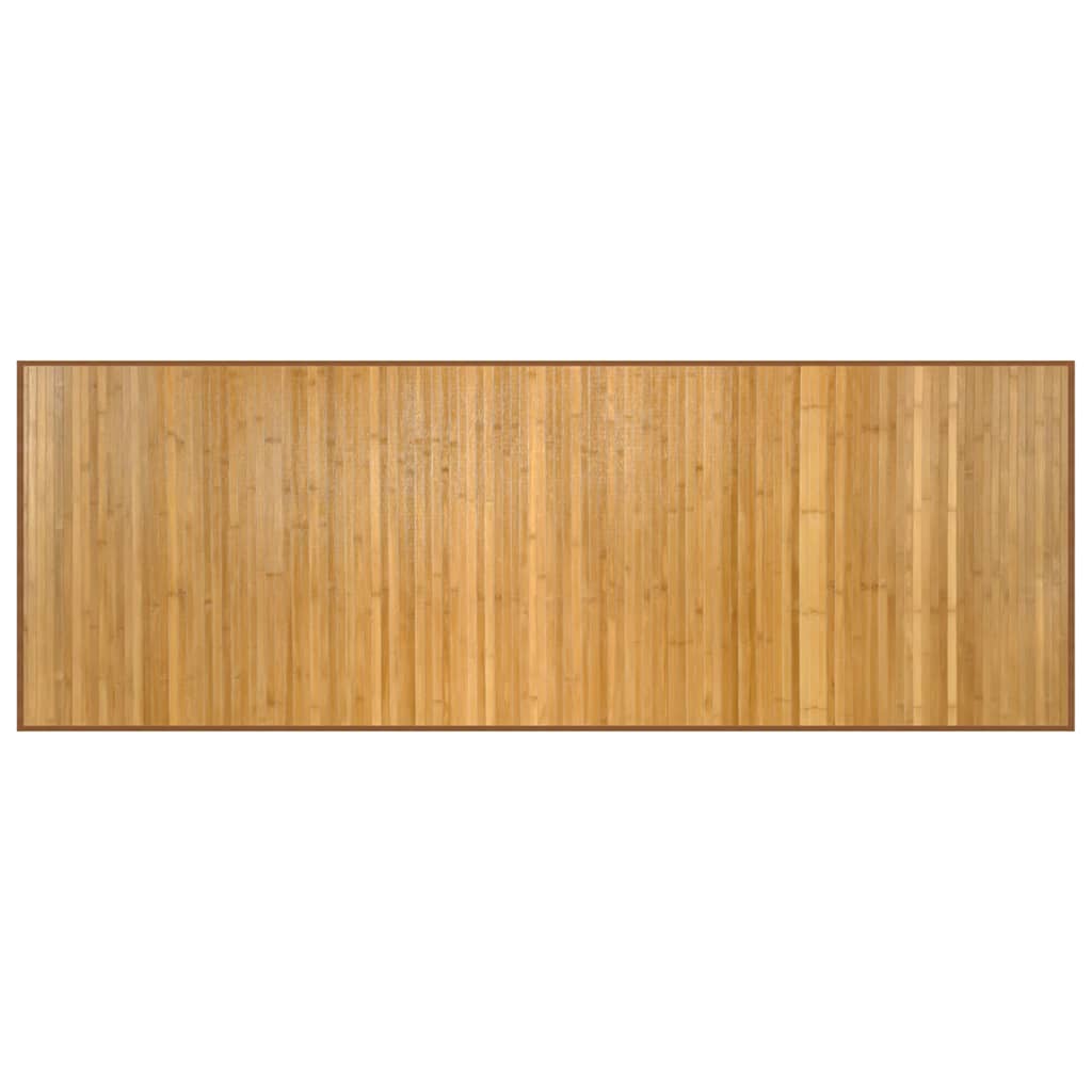 vidaXL Rug Rectangular Natural 70x200 cm Bamboo