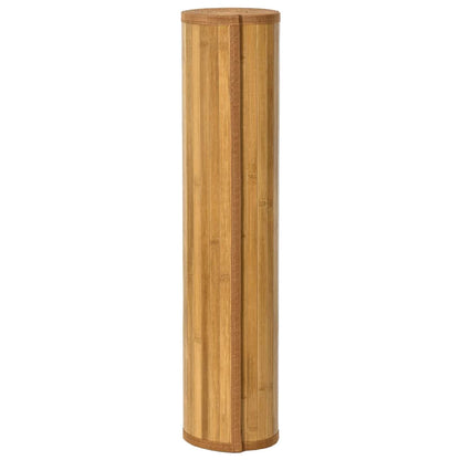 vidaXL Rug Rectangular Natural 70x200 cm Bamboo