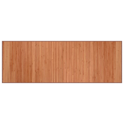 vidaXL Rug Rectangular Brown70x200 cm Bamboo