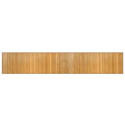 vidaXL Rug Rectangular Natural70x400 cm Bamboo