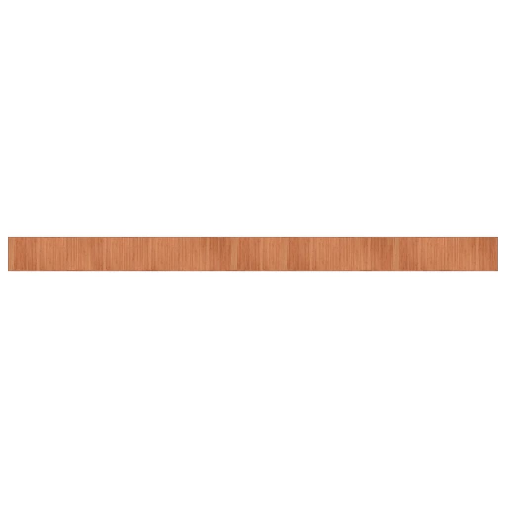vidaXL Rug Rectangular Brown70x1000 cm Bamboo