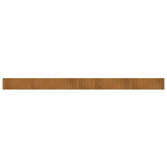 vidaXL Rug Rectangular Brown 70x1000 cm Bamboo